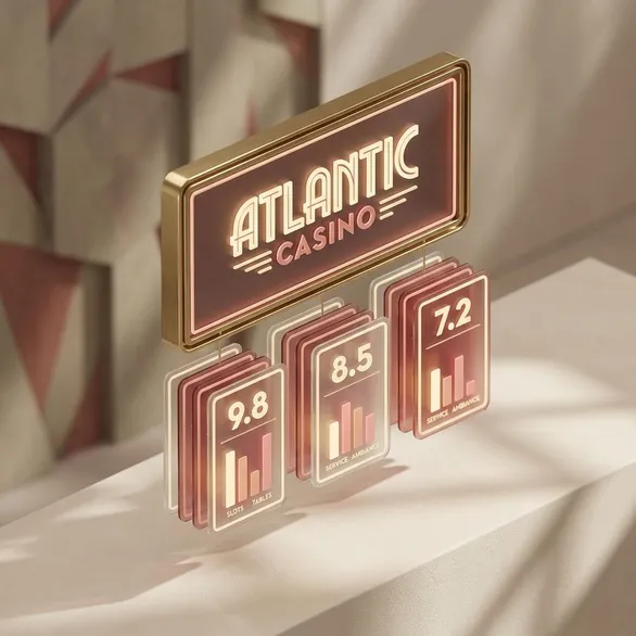 Página principal do Atlantic Casino